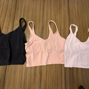 Bundle of THREE Lululemon Align Tanks